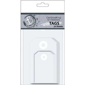  Fundamentals Tags 24/Pkg White 