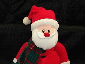 Gund Christmas SANTA Claus Plush Floppy Doll 88006 Toy  