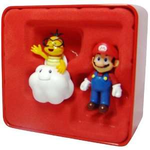  Nintendo Mario / Lakitu Collector Tin 2 Figurines Toys & Games