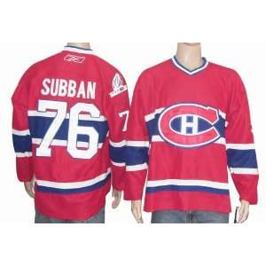  P.K. Subban Jersey Montreal Canadiens #76 Red Jersey Hockey 