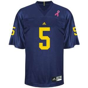   Cancer Awareness Replica Football Jersey Navy Blue