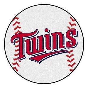  MLB   Minnesota Twins Baseball Rug: Furniture & Decor