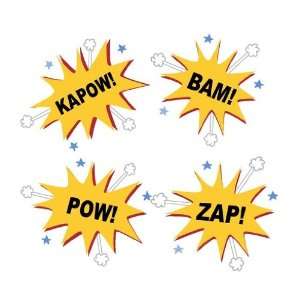  Kapow Bam Pow Zap Paint By Number Wall Mural 