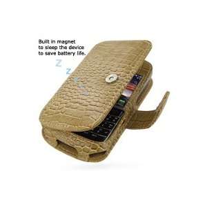  PDair B41 Brown Crocodile Leather Case for BlackBerry Bold 