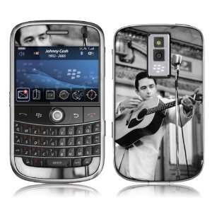    JC30007 BlackBerry Bold  9000  Johnny Cash  Guitar Skin Electronics