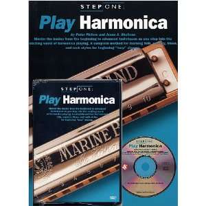 Step One Play Harmonica (Book, Compact Disk & Bonus DVD) Master the 