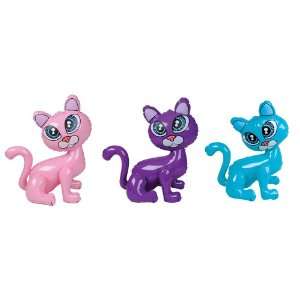  Inflatable Kittens (1 dz) Toys & Games