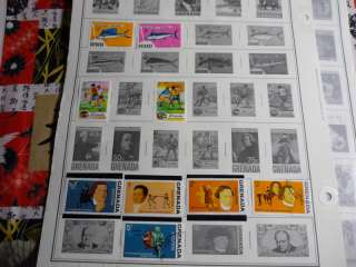 St Vincent and Grenada Stamp Collection  