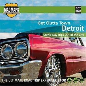  MAD Maps Get Outta Town Series Maps     /Detroit, MI 