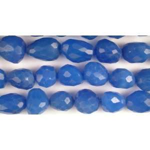  Faceted Blue Chalcedony Tumbles   