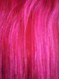 18 Body Weave Bright Pink Clip In Human Hair Extension  