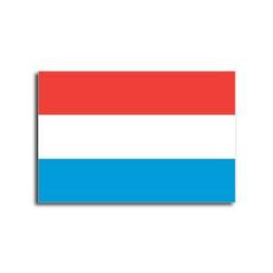 LUXEMBOURG Flag   Window Bumper Laptop Sticker