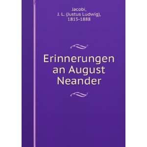   an August Neander J. L. (Justus Ludwig), 1815 1888 Jacobi Books
