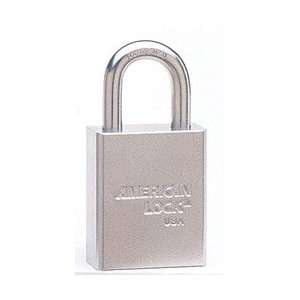  American Lock 1 3/4 Tubular Key Solid Steel Padlock 1 1/8 