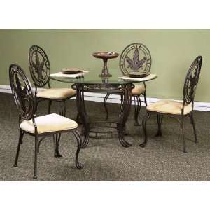  Lanai Round Dining Room Set: Home & Kitchen