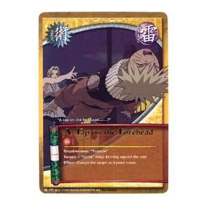  Naruto TCG Dream Legacy J 192 A Tap on the Forehead Rare 