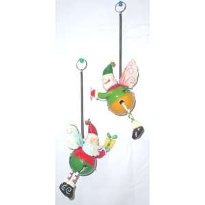  Angel Bell Ornament Santa/snowman Colors in Styles Vary 