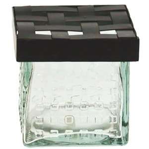  18 oz. Square Glass Container w/Grid Lid 