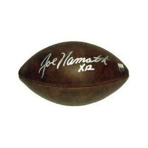  Joe Namath Autographed Pro Football: Sports & Outdoors