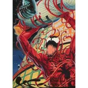 1995 Fleer Ultra Marvel Spider Man Card #143 : Wrigley Field (Carnage 