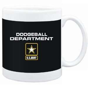    Mug Black  DEPARMENT US ARMY Dodgeball  Sports