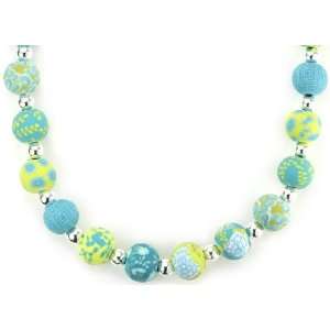   Medium Silverball   Lime * Viva Bead New Clay Artisan