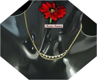 Superb elegant solid 18k gold necklace with half a carat of diamonds M 