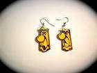 Tigger Earrings   Winnie the Pooh adorable gift disney items in FUN 