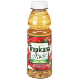 Tropicana 10 Oz Apple 100%   12 Pack Grocery & Gourmet Food