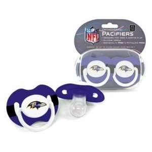  Baltimore Ravens Pacifier   2 Pack: Baby
