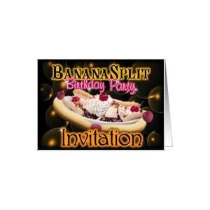 Banana Split Birthday by valxart Card