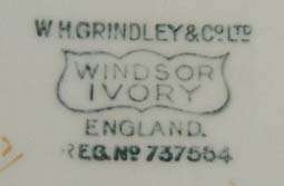 Grindley The Astoria Windsor Ivory 737554 Creamer  