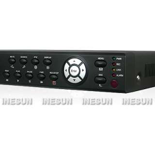 4CH Video&Audio H.264 CCTV Network DVR Mobile Phone IE View w/VGA 