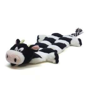  Squeaker Mat Long Body Cow Dog Toy: Home & Kitchen