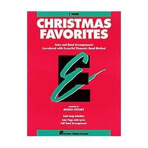  Essential Elements Christmas Favorites F Horn Softcover 
