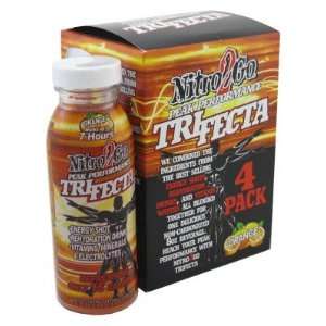  Nitro 2 Go Trifecta 8 oz. (4 Pack) Orange: Health 