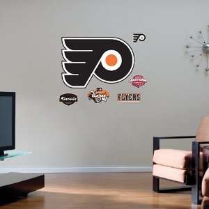  Philadelphia Flyers Team Logo Fathead Wall Sticker: Sports 