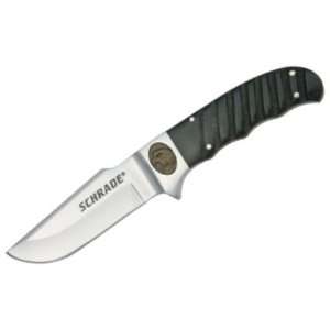  Schrade Knives D2EBH Eagle Fixed Blade Knife with Grooved 