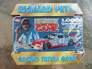 Richard Petty Racing Trivia Game NEW NEVER OPENED 50TH  