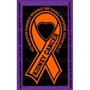  Kidney Cancer Ribbon Decal 4 X 7 Everything Else