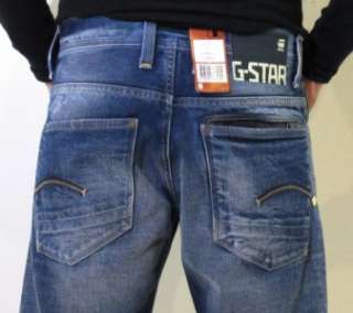 Star Jeans Attacc Straight Medium Aged System Denim Denim Blue Men 
