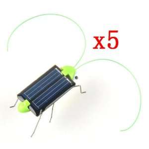   Solar Power Robot Insect Bug Locust Grasshopper Toy kid: Toys & Games