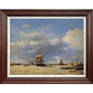   Oil Paintings Entering Port Le Havre   