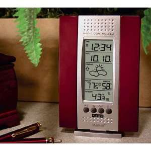  Wireless Weather Station Clock: Home & Kitchen