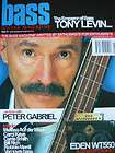 bass guitar magazine 14 tony levin melissa auf der maur