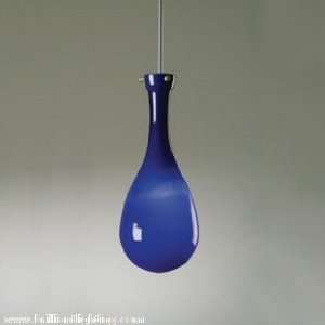  Dew Drop II   solid blue / silver / 18 inch stem
