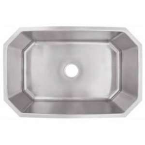 Schon SC3120 Universal Undermount Single Bowl Zero Radius Kitchen Sink 