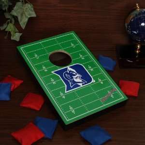   Blue Devils Tabletop Football Bean Bag Toss Game: Sports & Outdoors