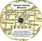 VERNON COUNTY, MO Nevada, Missouri CEMETERY LOCATION MAPS + 1903 Plat 