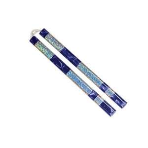  Tiger Claw Elite Competition Nunchaku Blue: Sports 